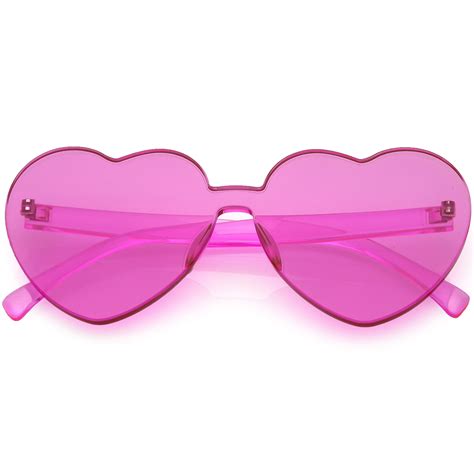 heart sunglasses walmart|rimless heart sunglasses.